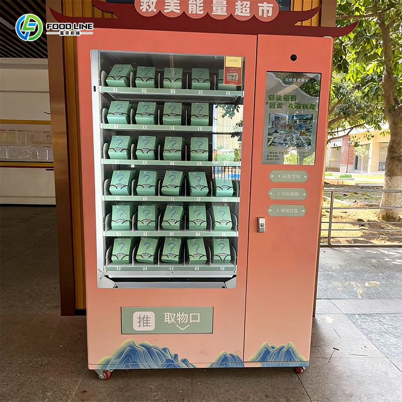 ماكينة بيع المشروبات والوجبات  - مراجعة Food Drink Snacks وسعره