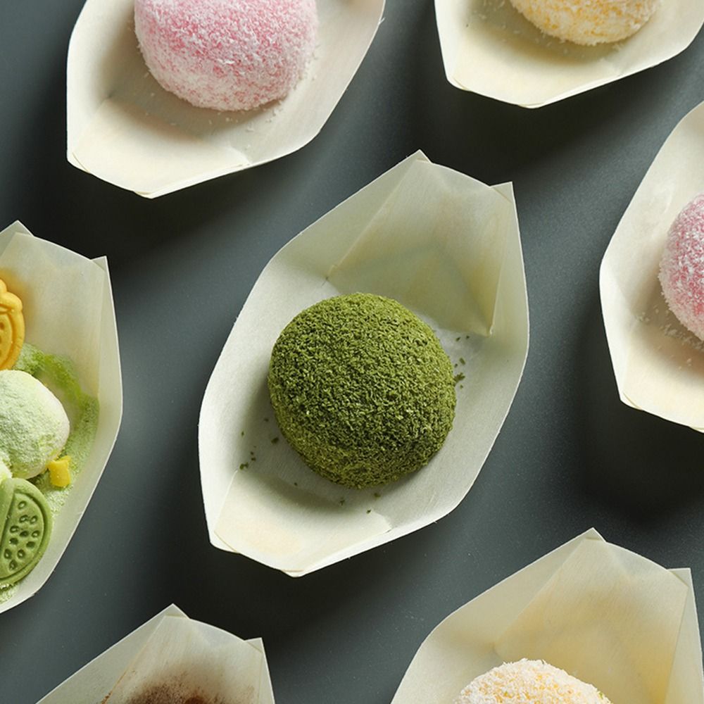 50 قطعة من الأطباق الخشبية على - مراجعة Food In Japanese Snacks وسعره