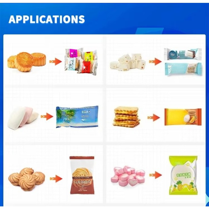 آلة تعبئة أوتوماتيكية على شكل  - مراجعة Food Snack وسعره
