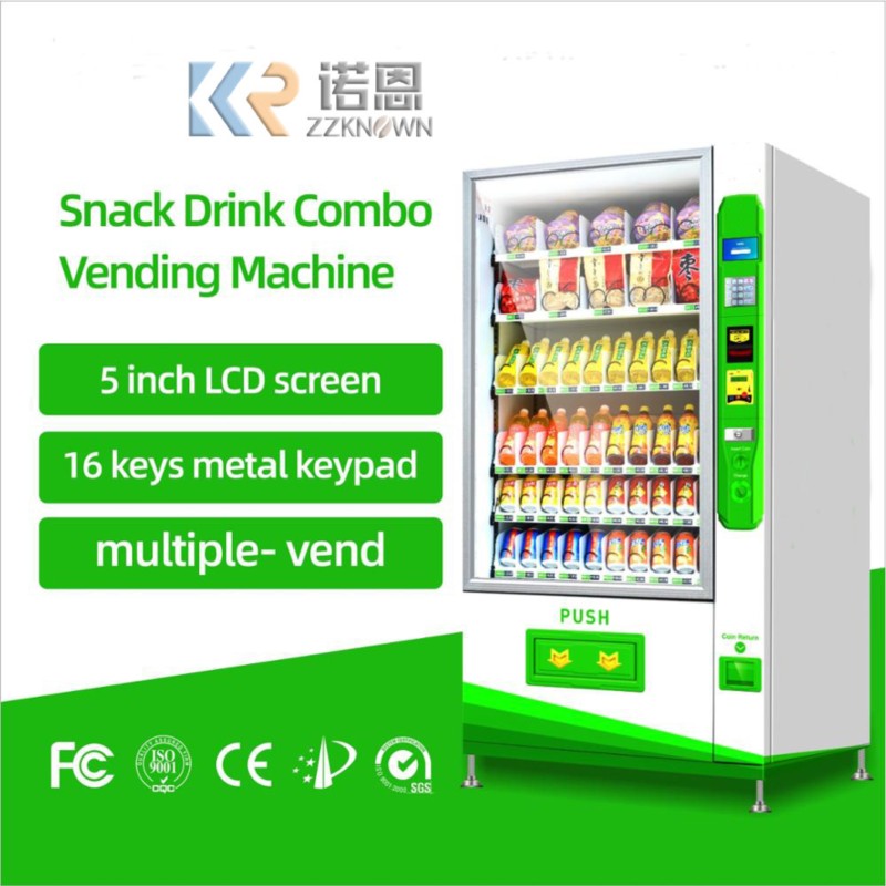ماكينة بيع المشروبات والوجبات  - مراجعة Food Drink Snacks وسعره