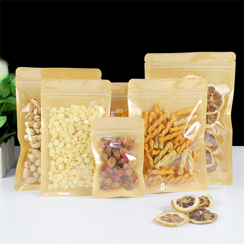 البني جانب واحد واضح الأغلاق ن - مراجعة Food Like Snacks وسعره